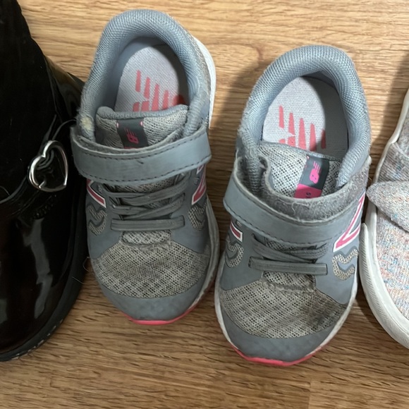 Toddler girls shoes set-Carters, Old Navy and New Balance - Picture 3 of 4